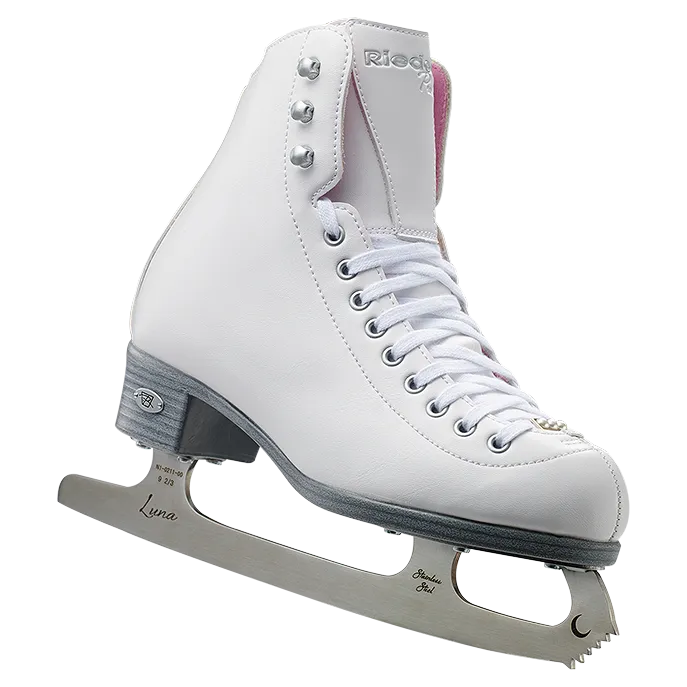 Riedell Pearl  Figure Skates with Blades Beginners