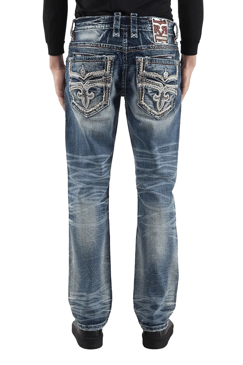 Rock Revival Men's Calix J200r Straight Jeans