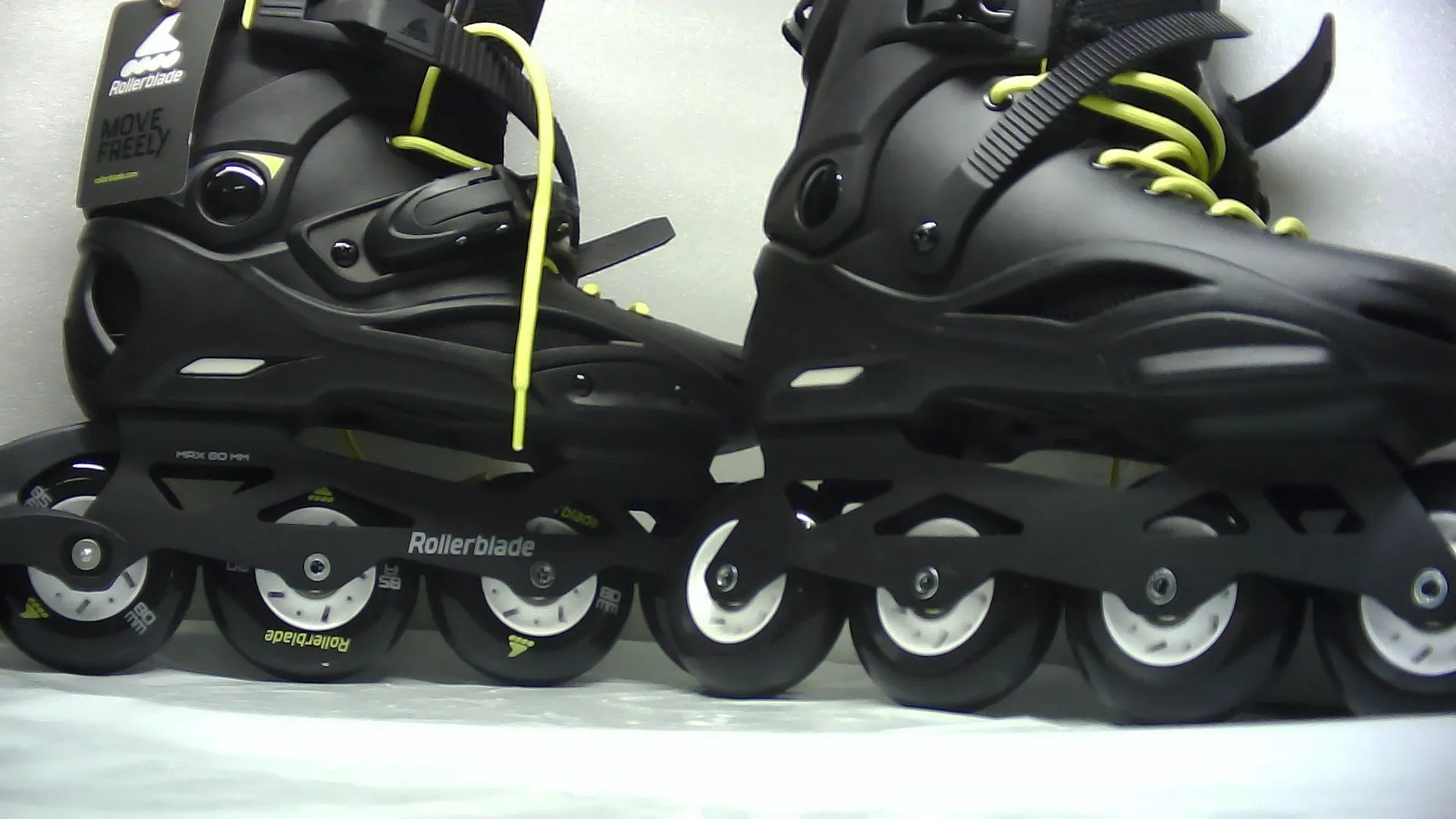 Rollerblade RB Cruiser Mens Black/Neon Yellow 6 (Without Original Box)