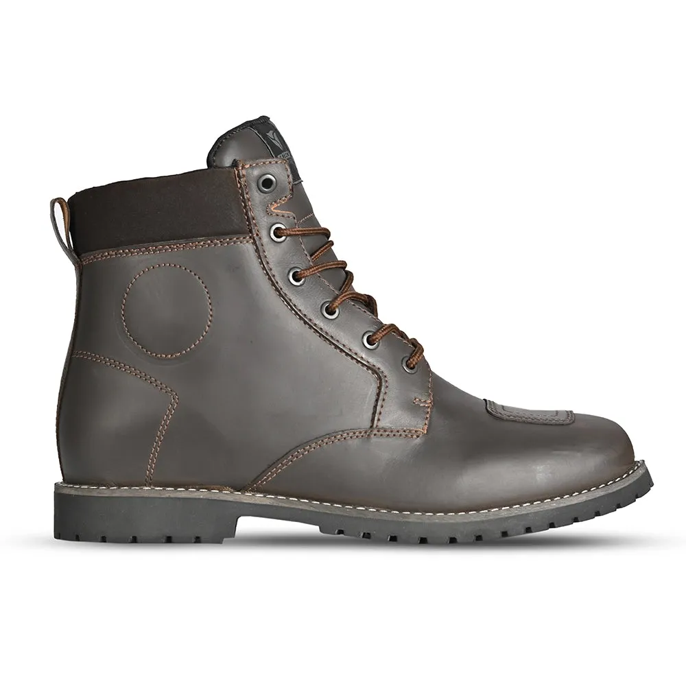 RTECH Heritage Touring Motorcycle Boot Brown