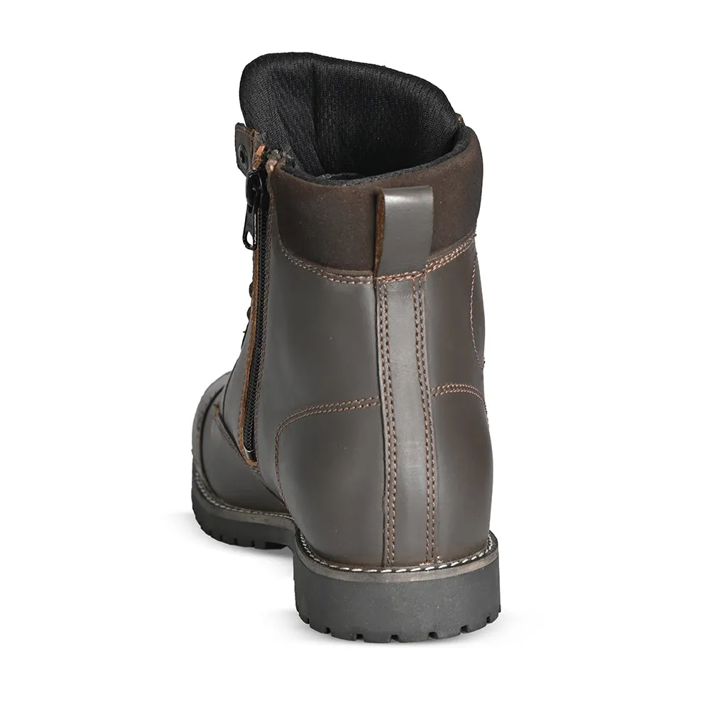 RTECH Heritage Touring Motorcycle Boot Brown