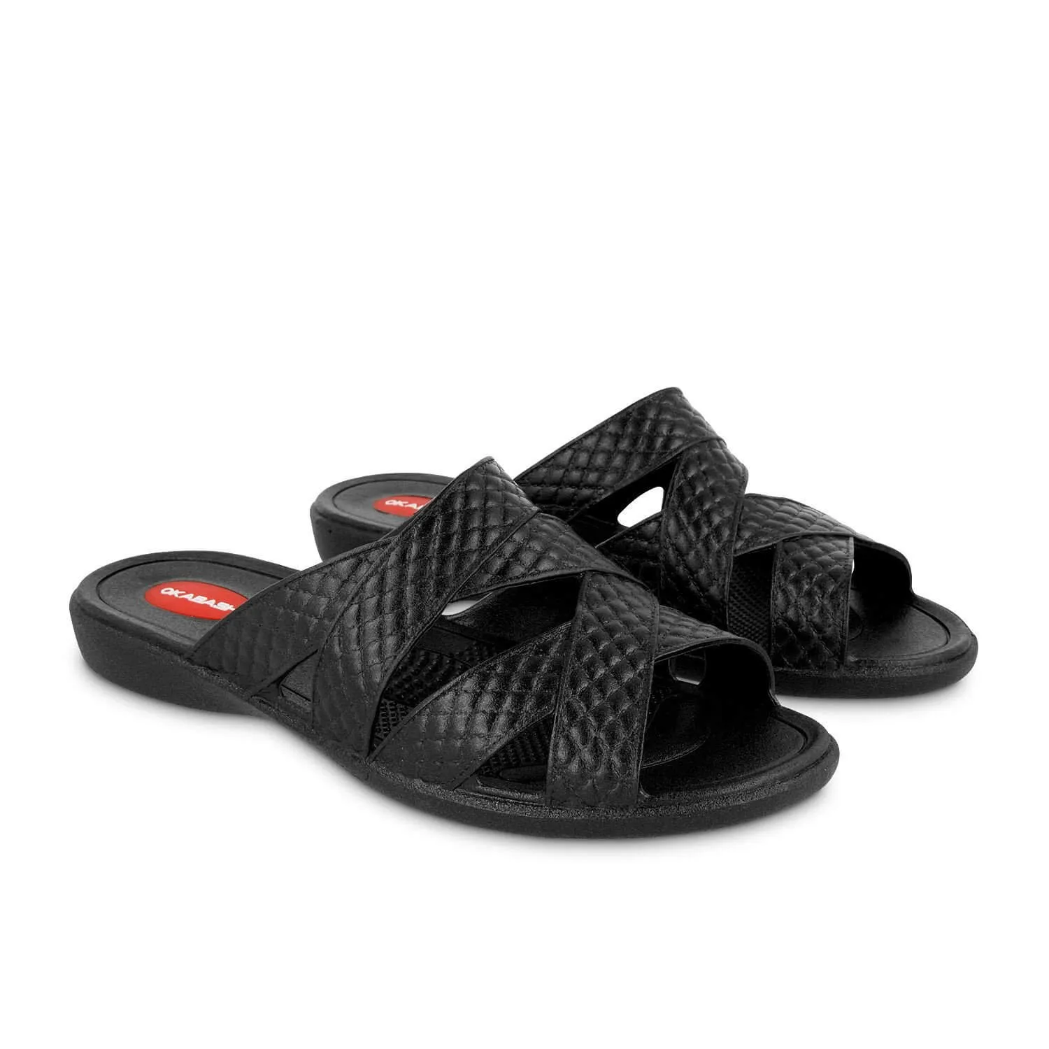 Sale: Women's Cross Strap Sandal by Okabashi Made in USA