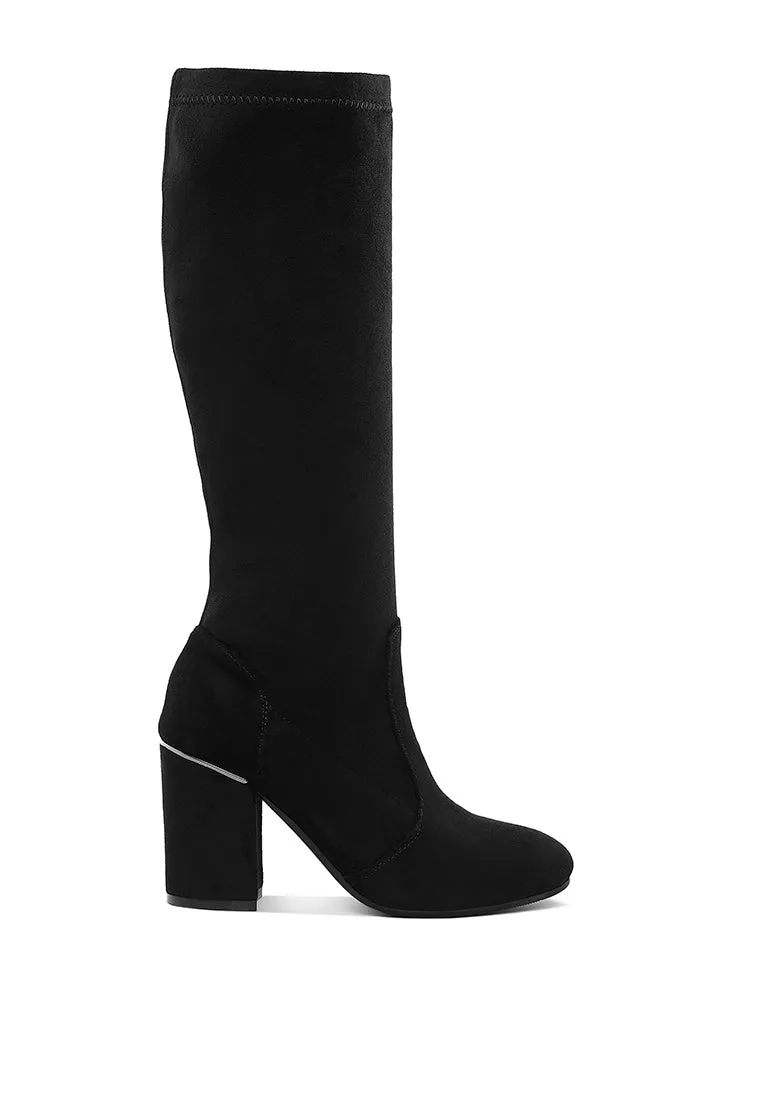 Saloniki Microfiber Calf Boots