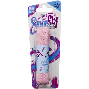 ShoeFlys ® Fashion Laces | Light Pink Sparkle