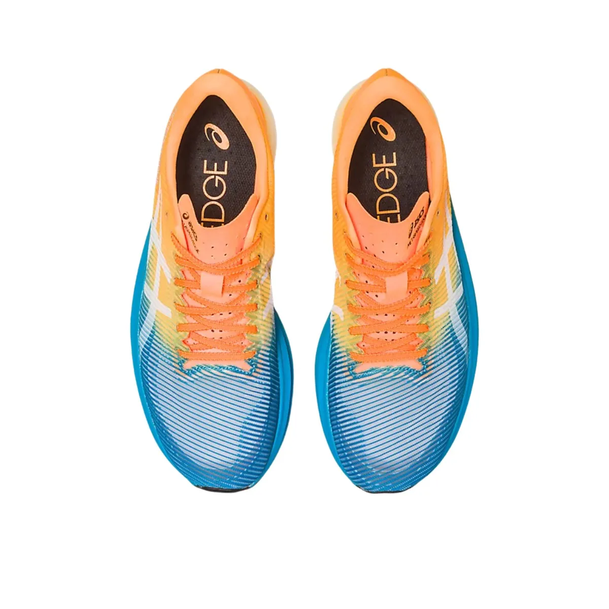 Shoes Asics Metaspeed Edge  Blue Orange  Unisex