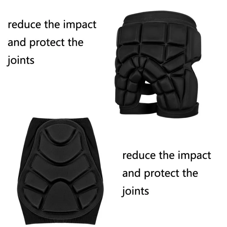 Skating Hip Protector Hockey Pants Ski Sports Protective Gear, Style: Syringe Knee Protector(L)