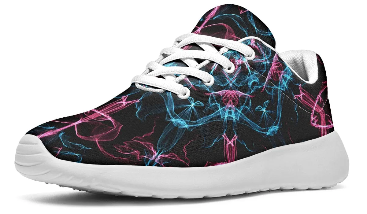 Smokey Blue Mandala Classic Sneakers