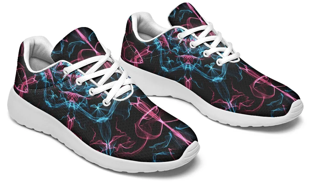 Smokey Blue Mandala Classic Sneakers