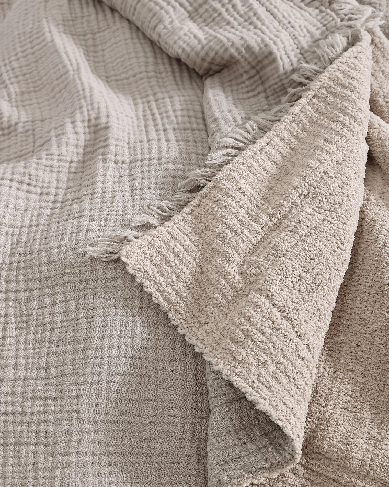 Snug Muslin Throw