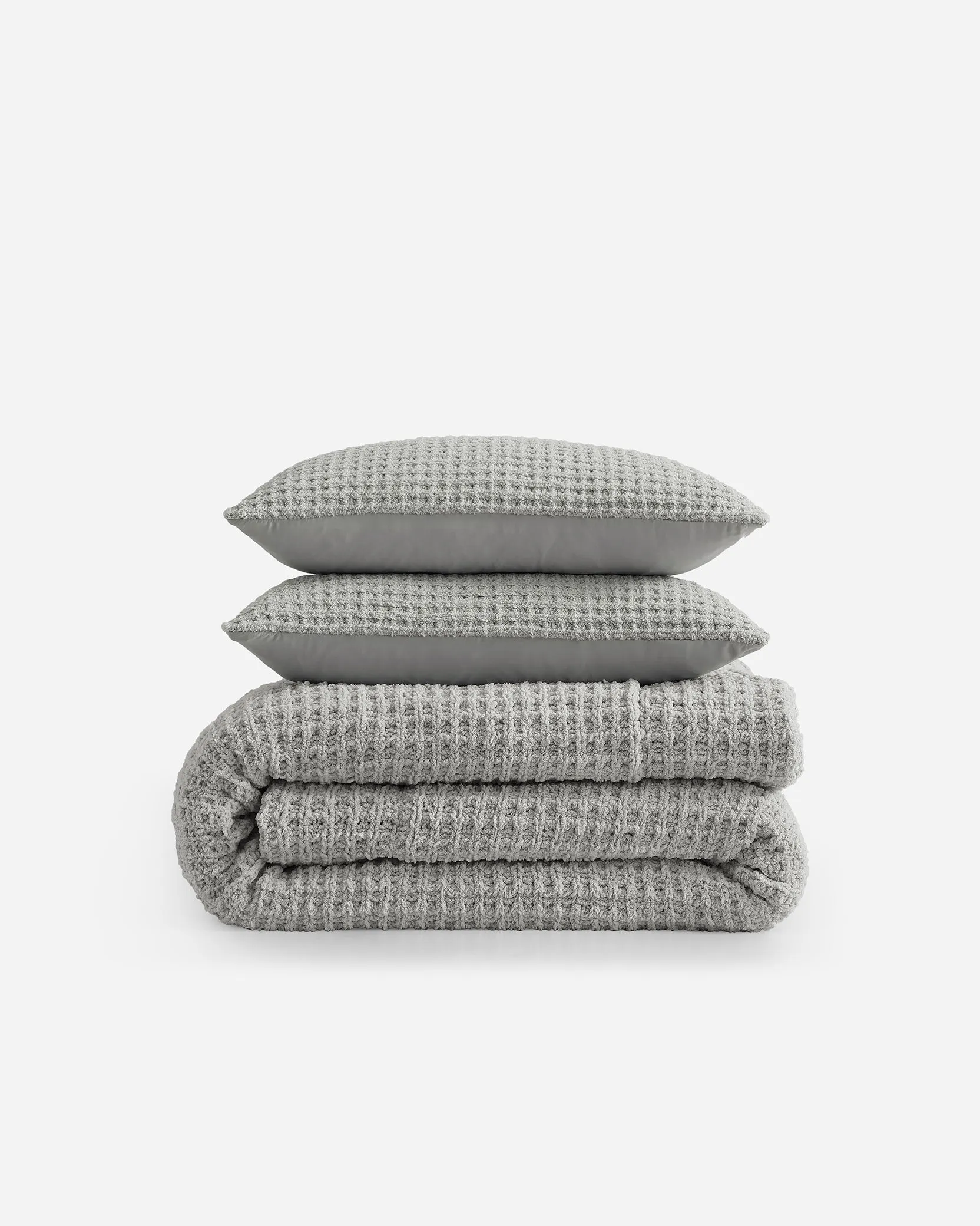 Snug Waffle Comforter Bundle