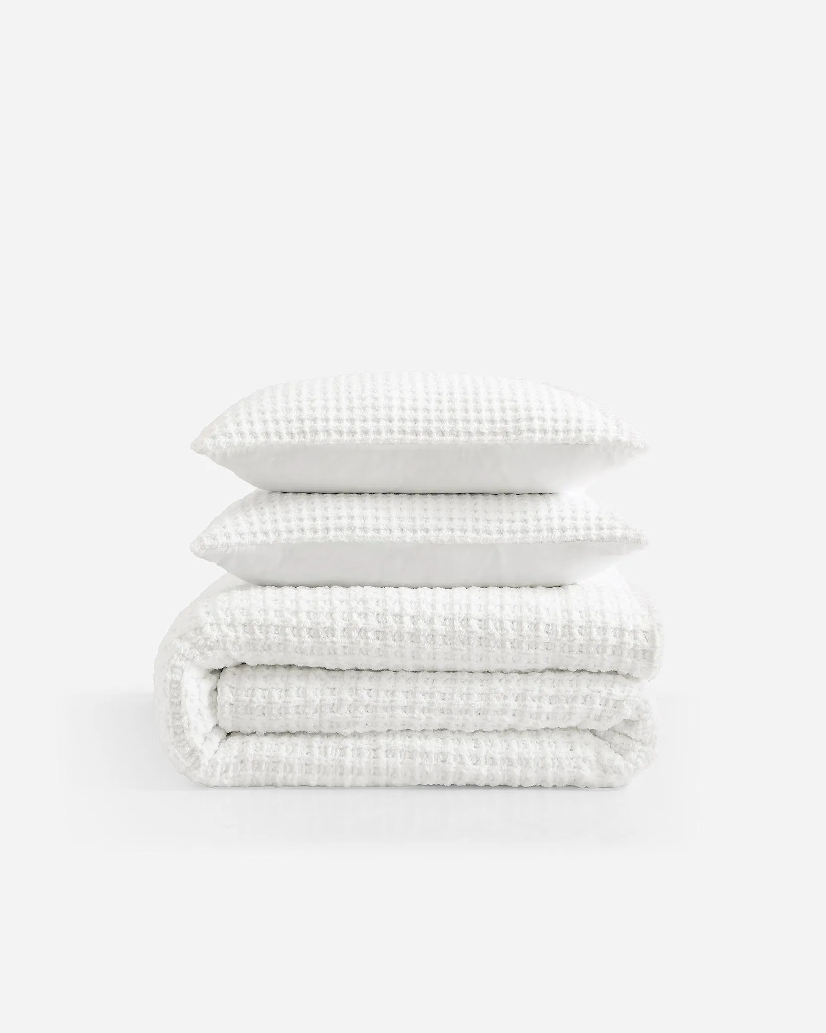 Snug Waffle Comforter Bundle