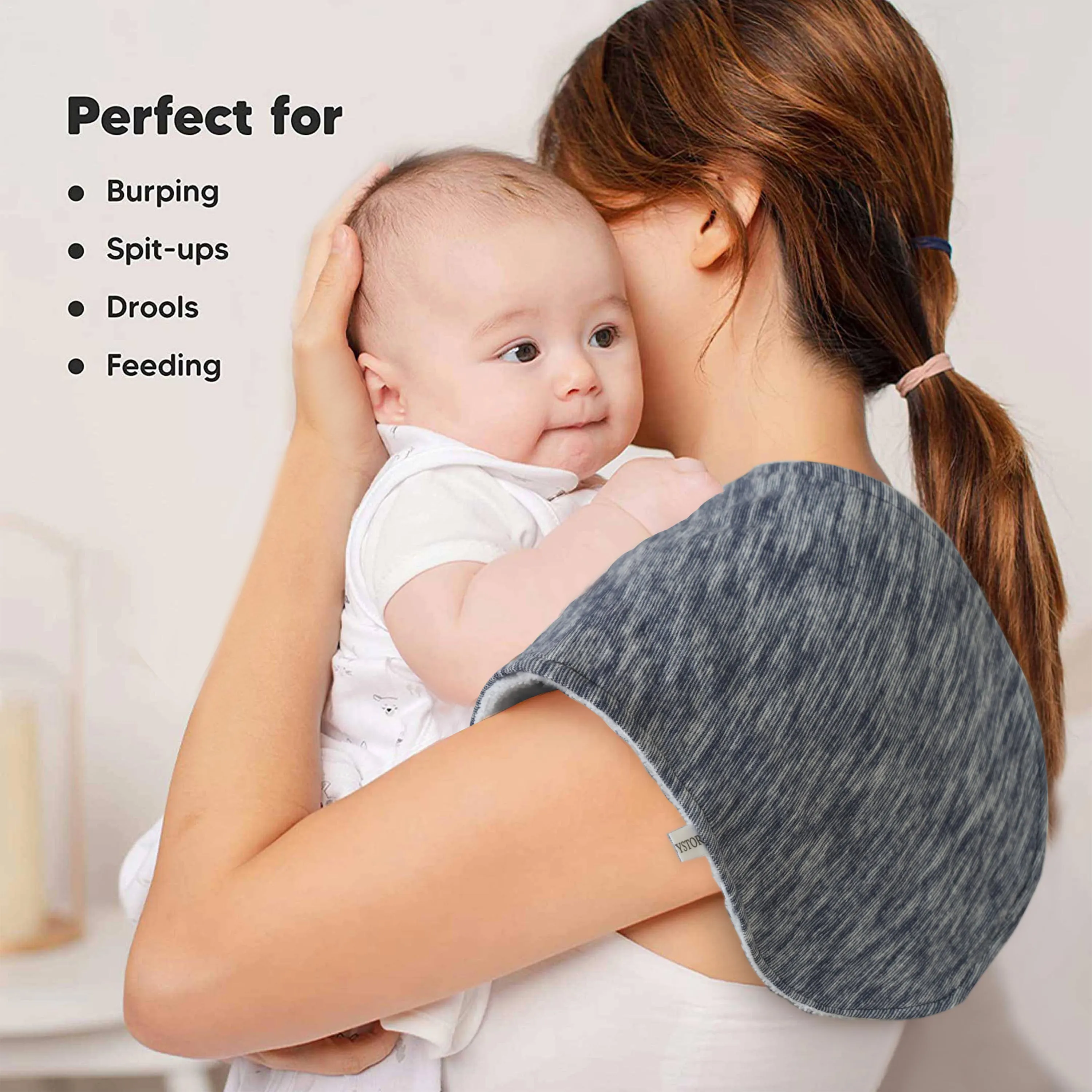 Snug Waves Baby Burp Cloth