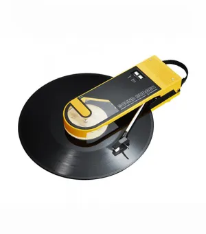 Sound Burger - Portable Bluetooth Turntable SB727 Yellow