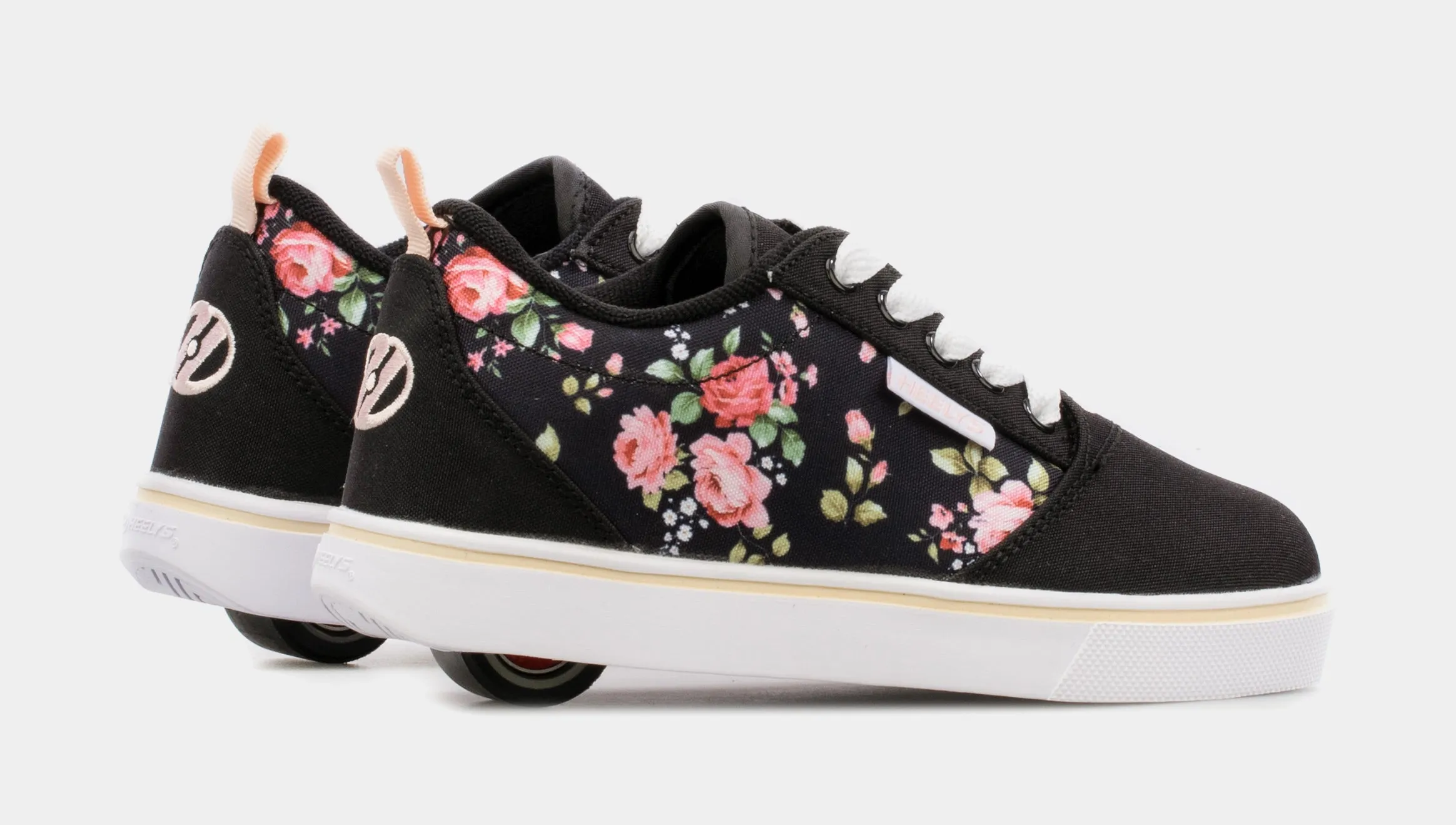 SP Exclusive Pro 20 Floral Grade School Lifestyle Shoes (Black)