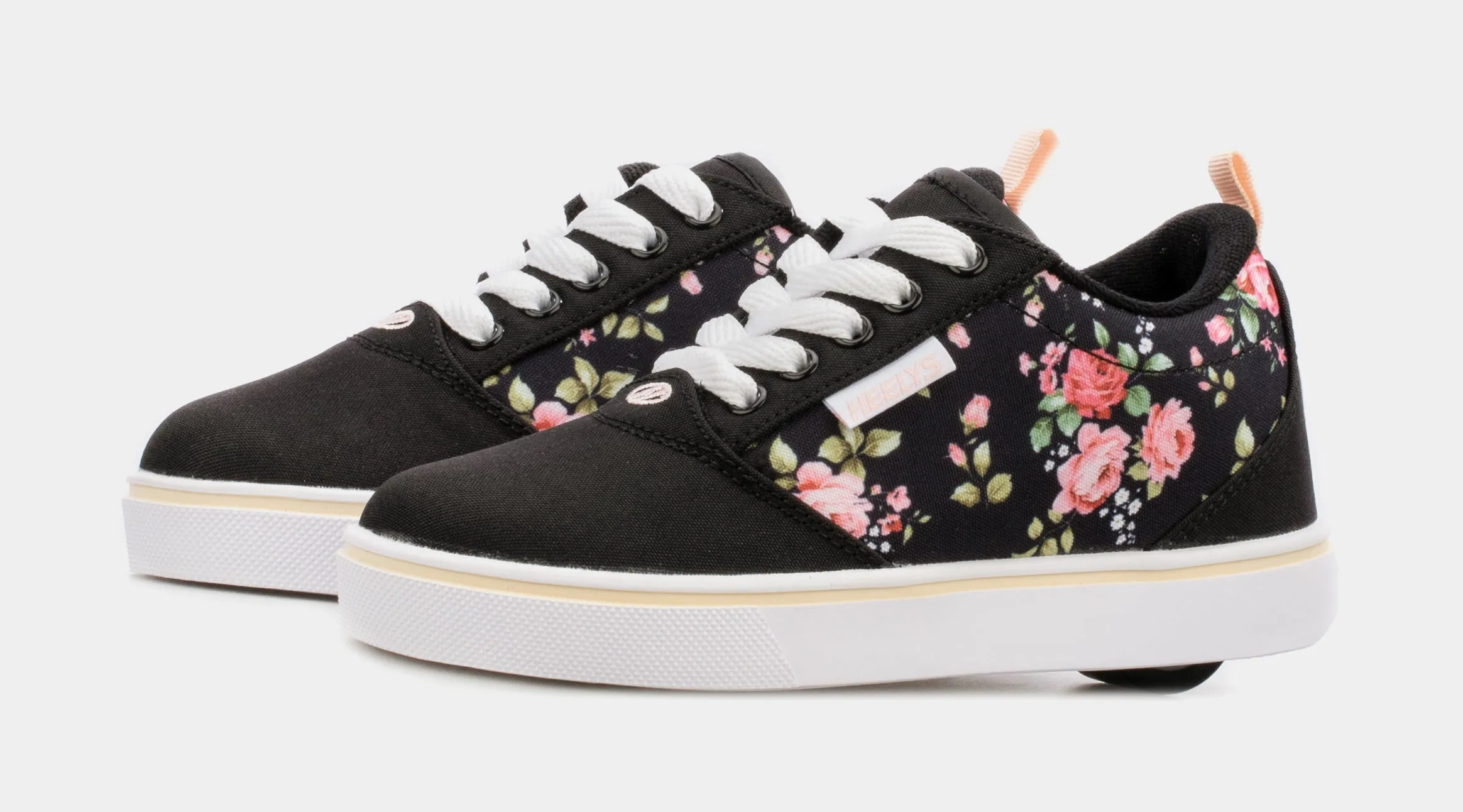 SP Exclusive Pro 20 Floral Grade School Lifestyle Shoes (Black)