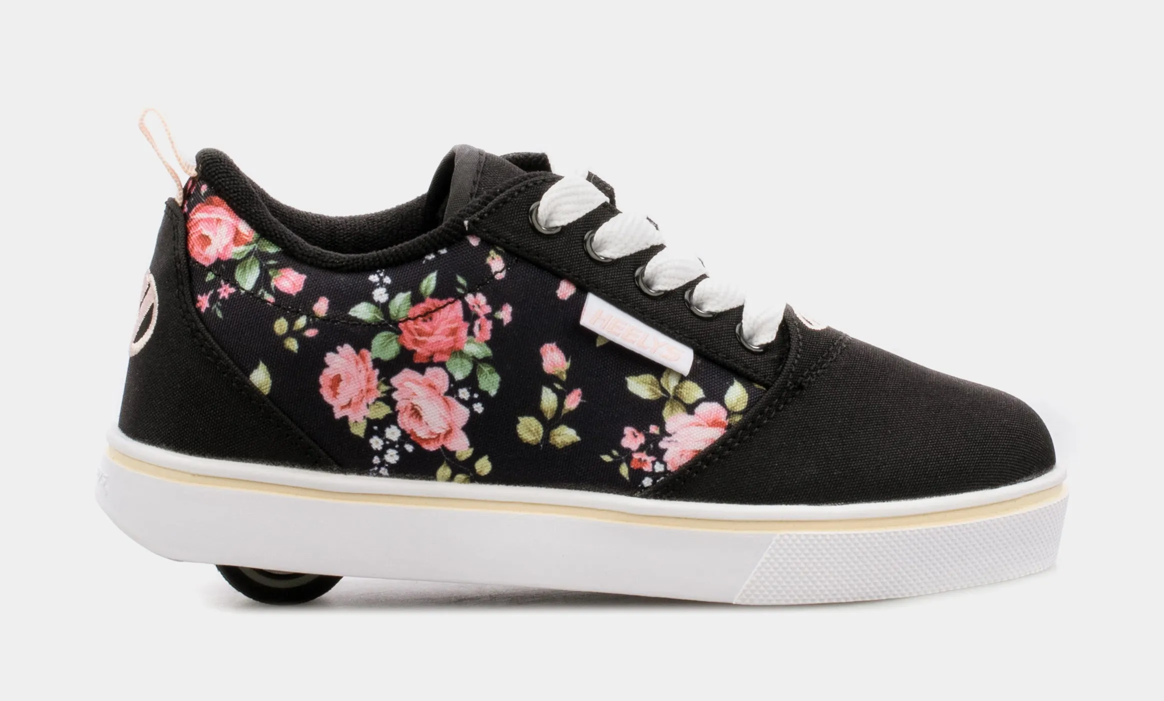 SP Exclusive Pro 20 Floral Grade School Lifestyle Shoes (Black)