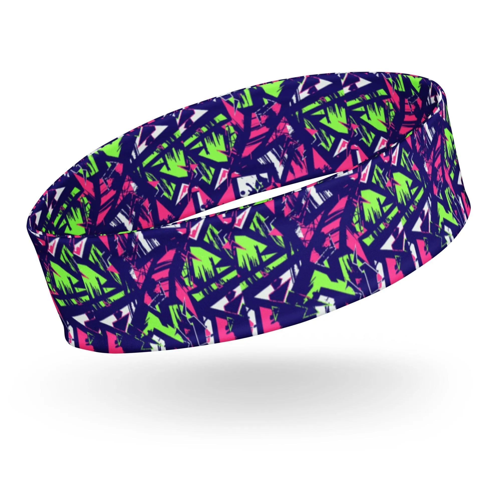 Sports Headband Hidden Sneaker Brand Logo Abstract Quick Dry Headband