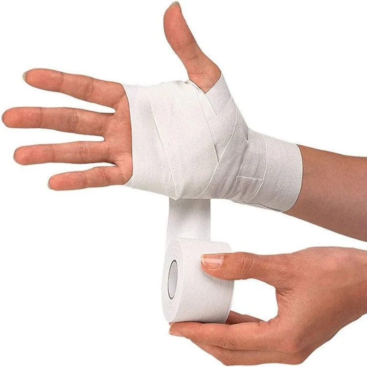 Sports Tape Hand and Foot Protection Fixation Bandage, Size: 50mm x 13.7m(White)