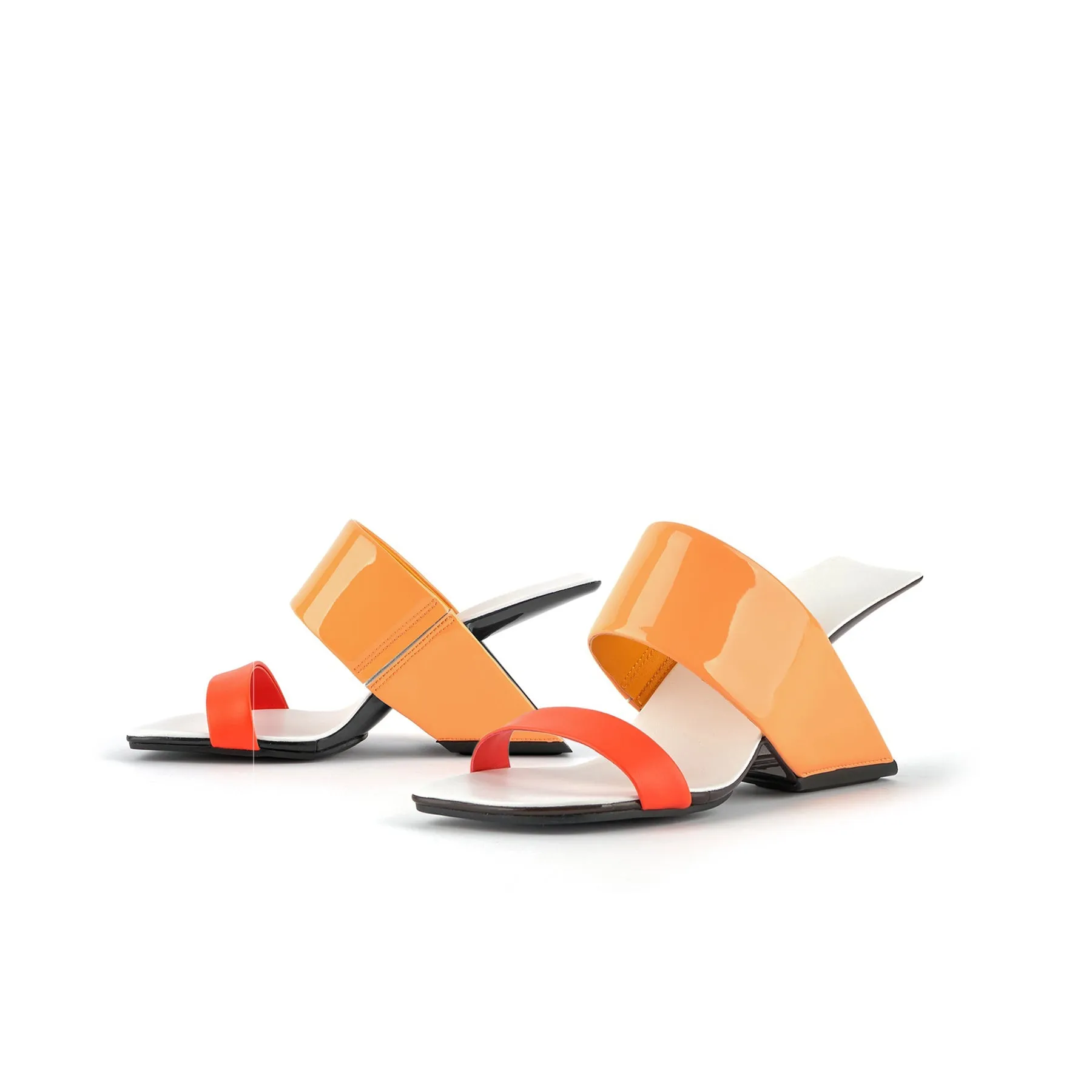 Square Toe Artistic Mules