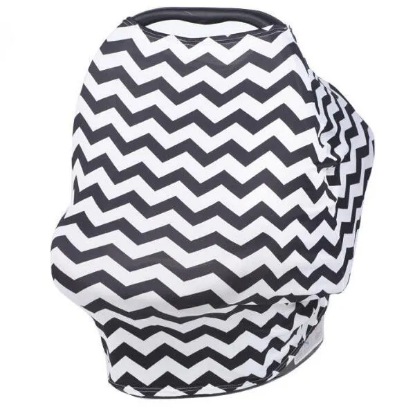 Stretchy Earthy Baby Car Seat or Nursing Cover