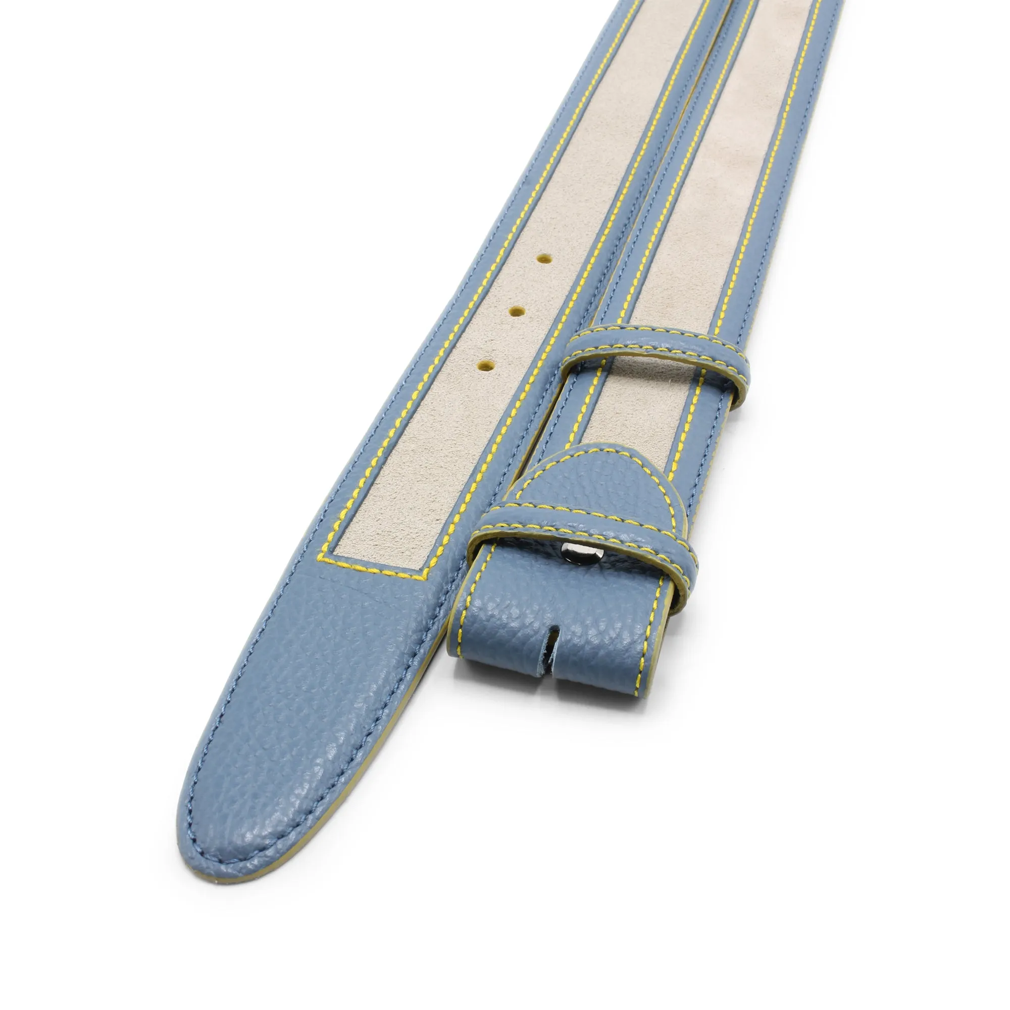 Suede/Leather Mix Coltrane Sport Belt Strap