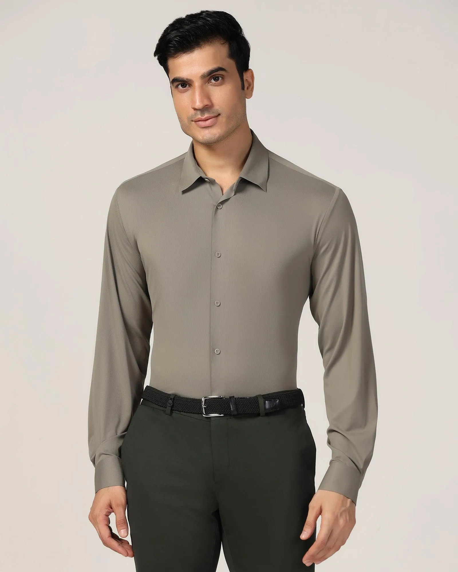 TechPro Formal Mouse Solid Shirt - Alfie