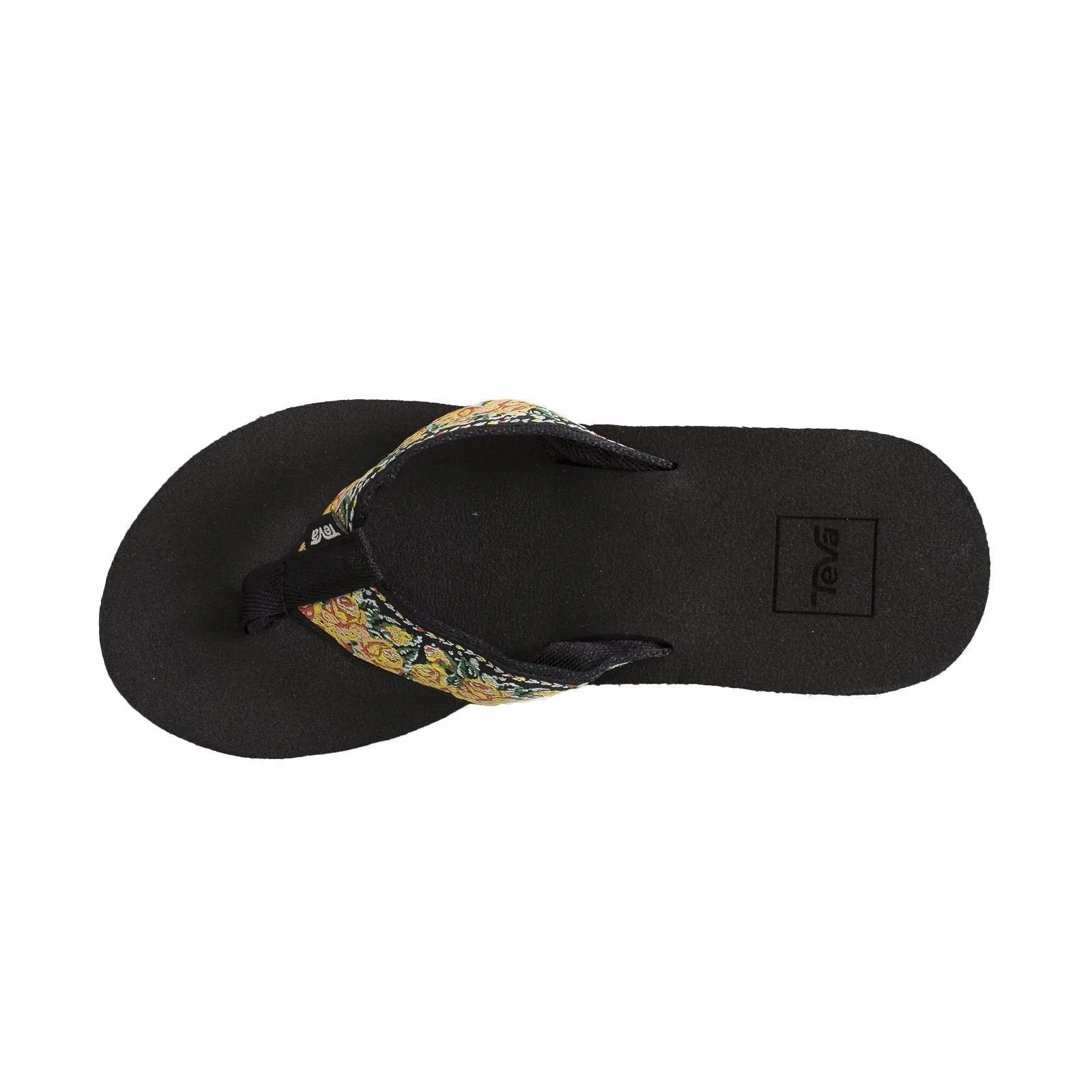 Teva Mush Mandalyn Wedge 2 Rosa Yellow  Flip Flop