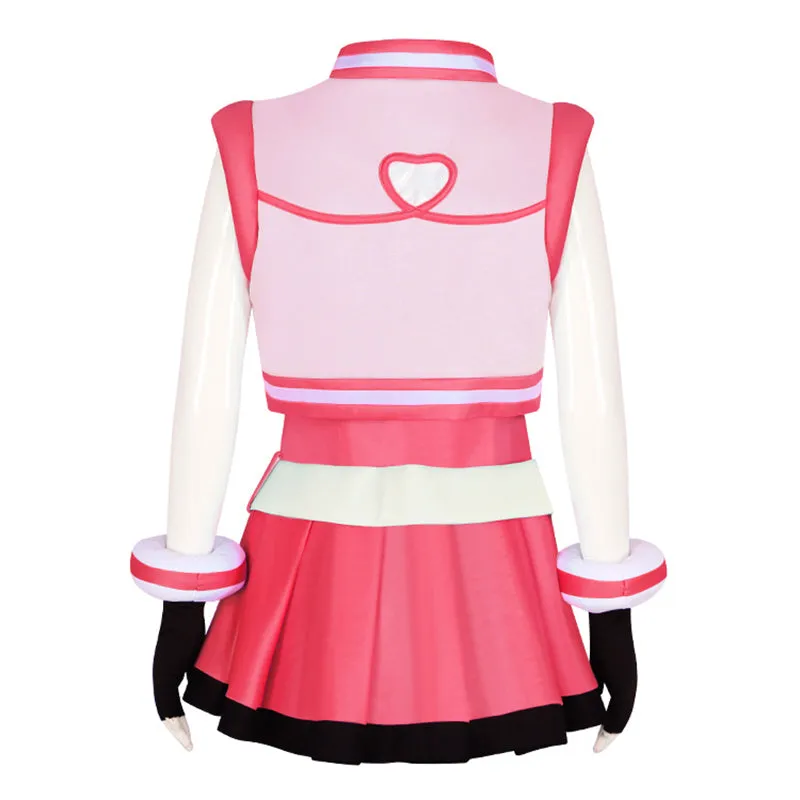 The Powerpuff Girls Z Blossom Momoko Akatsutsumi Cosplay Costume