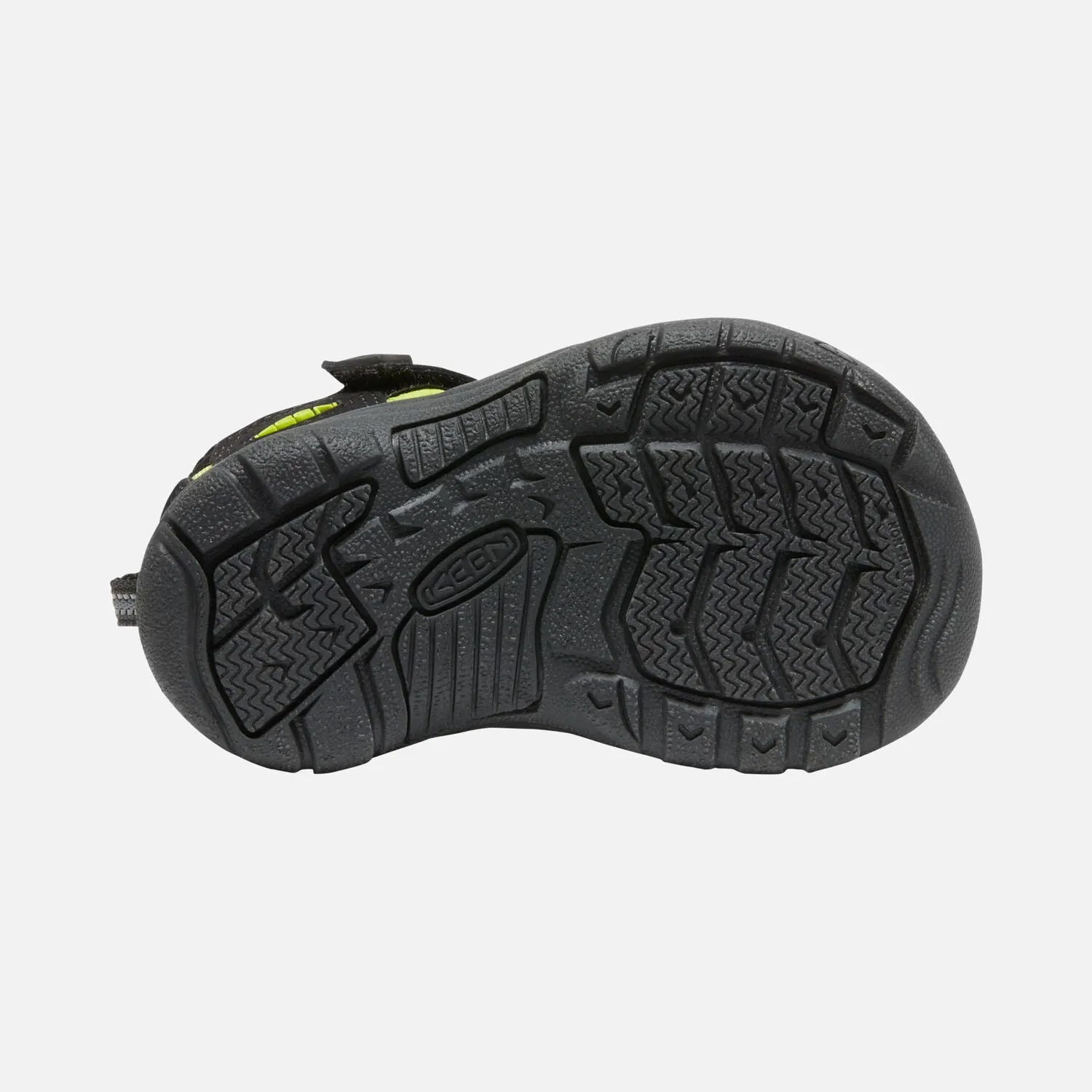 Toddler Keen Newport H2 Sandals Color: Black/Lime Green