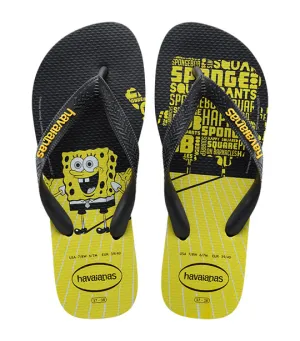 Top Spongebob Flip Flops New Graphite