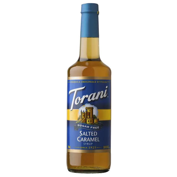 Torani Sugar Free Salted Caramel Syrup - Bottle (750mL)