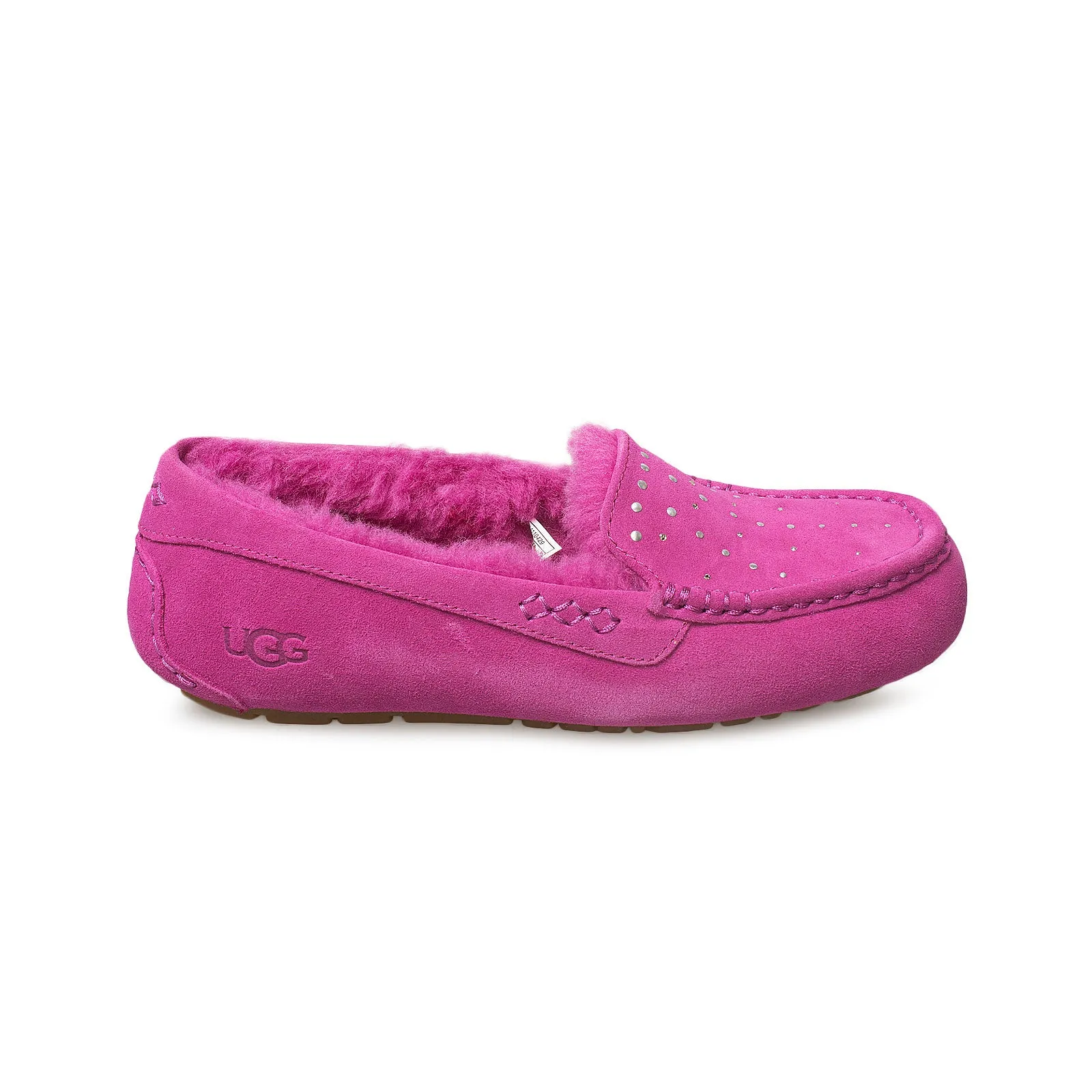 UGG Ansley Studded Fuchsia Slippers - Women's