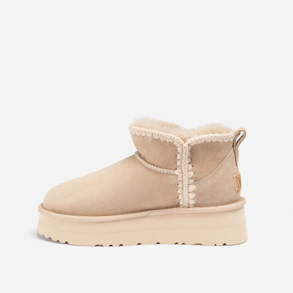 Ugg Eskimo Platform Mini Boots