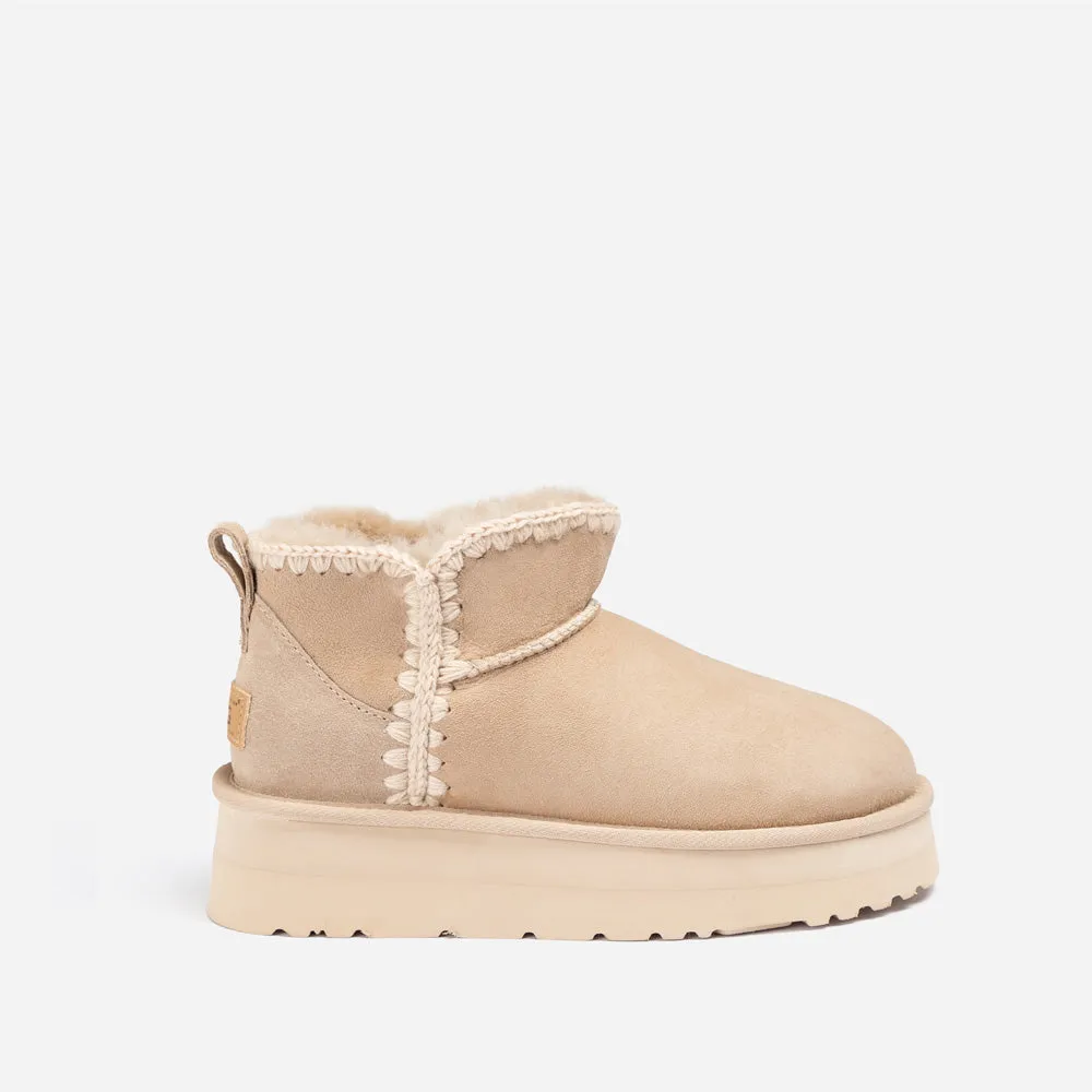 Ugg Eskimo Platform Mini Boots