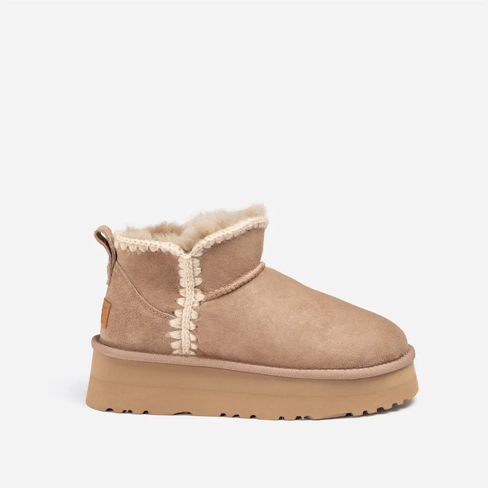 Ugg Eskimo Platform Mini Boots