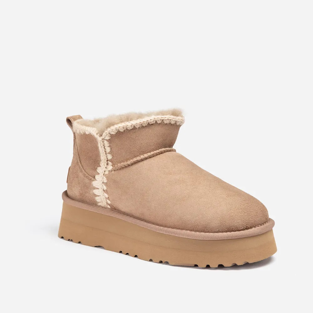 Ugg Eskimo Platform Mini Boots