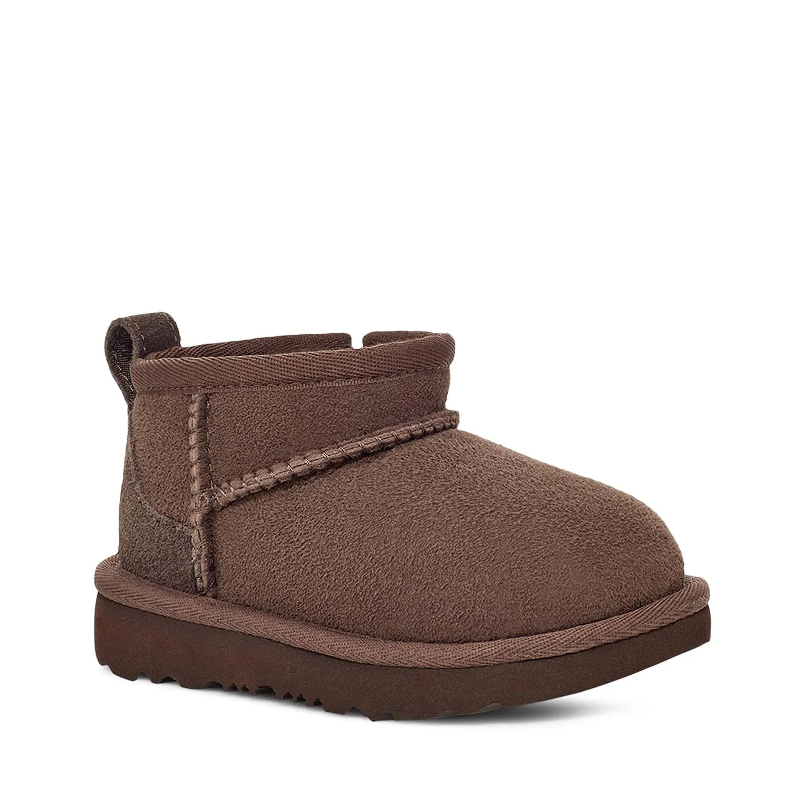 UGG K Classic Ultra Mini Fashion Boot, Burnt Cedar