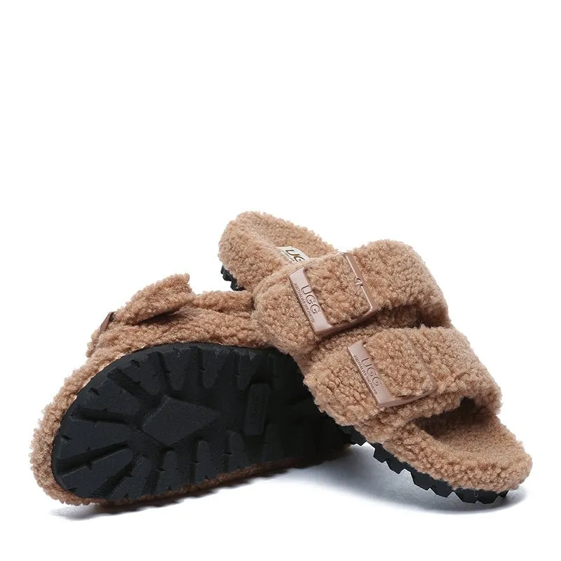 UGG Shaggy Slides