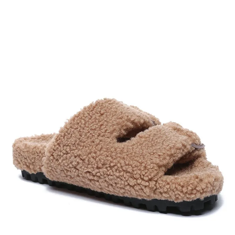 UGG Shaggy Slides