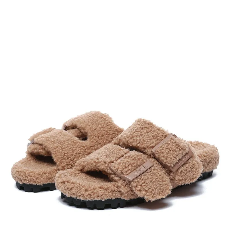 UGG Shaggy Slides