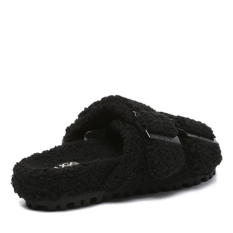 UGG Shaggy Slides