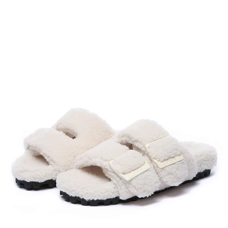 UGG Shaggy Slides