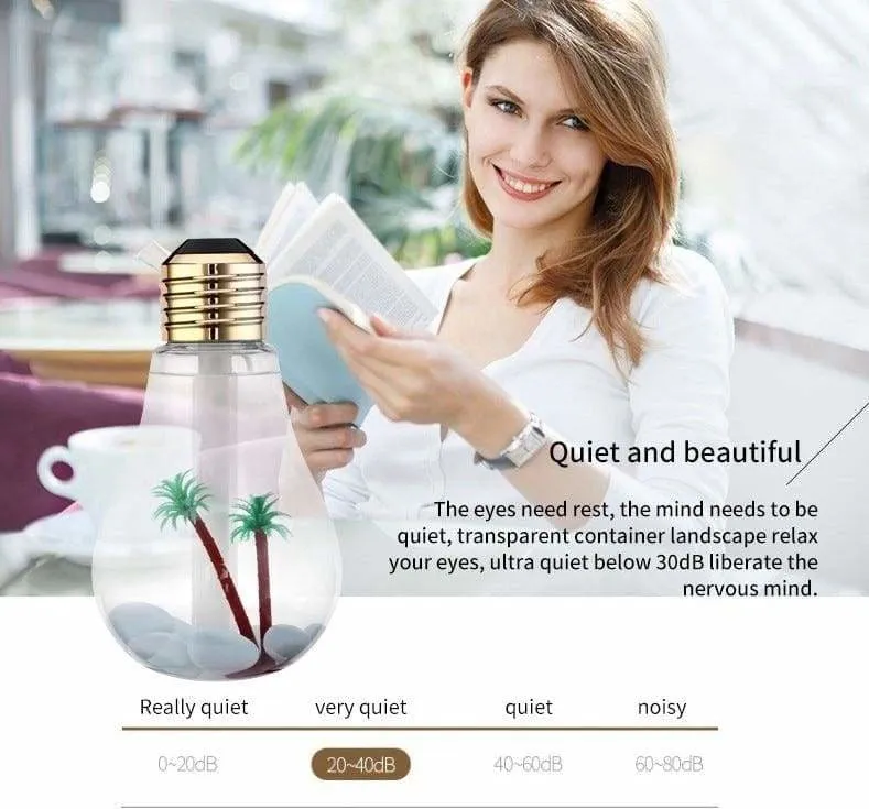 Ultrasonic Mist Humidifier Just For You