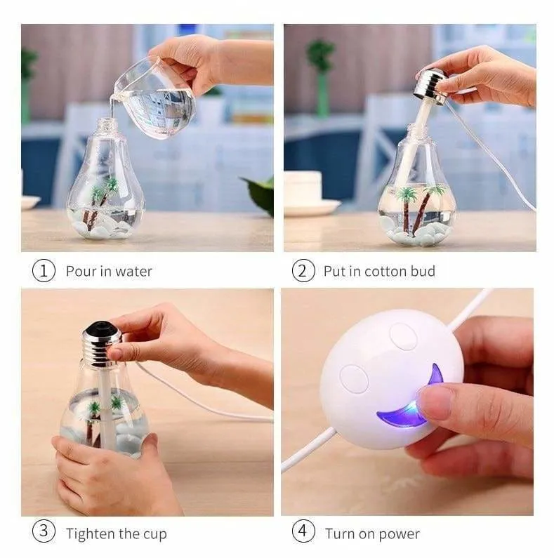 Ultrasonic Mist Humidifier Just For You