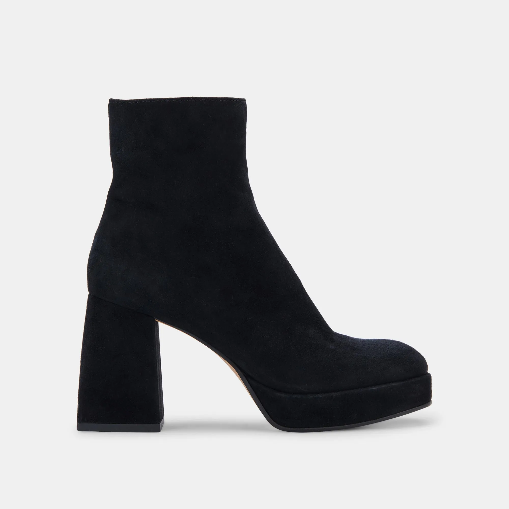 Ulyses Boot - Black Suede