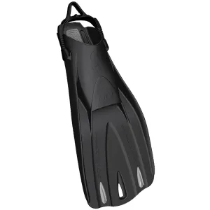 Used ScubaPro GO Sport Dive Fins, Black, Size: Large