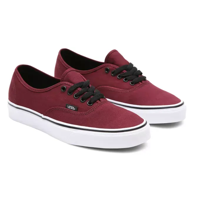 Vans Authentic VN000QER5U8 Men's Port Royale/Black Skate Shoes FB35