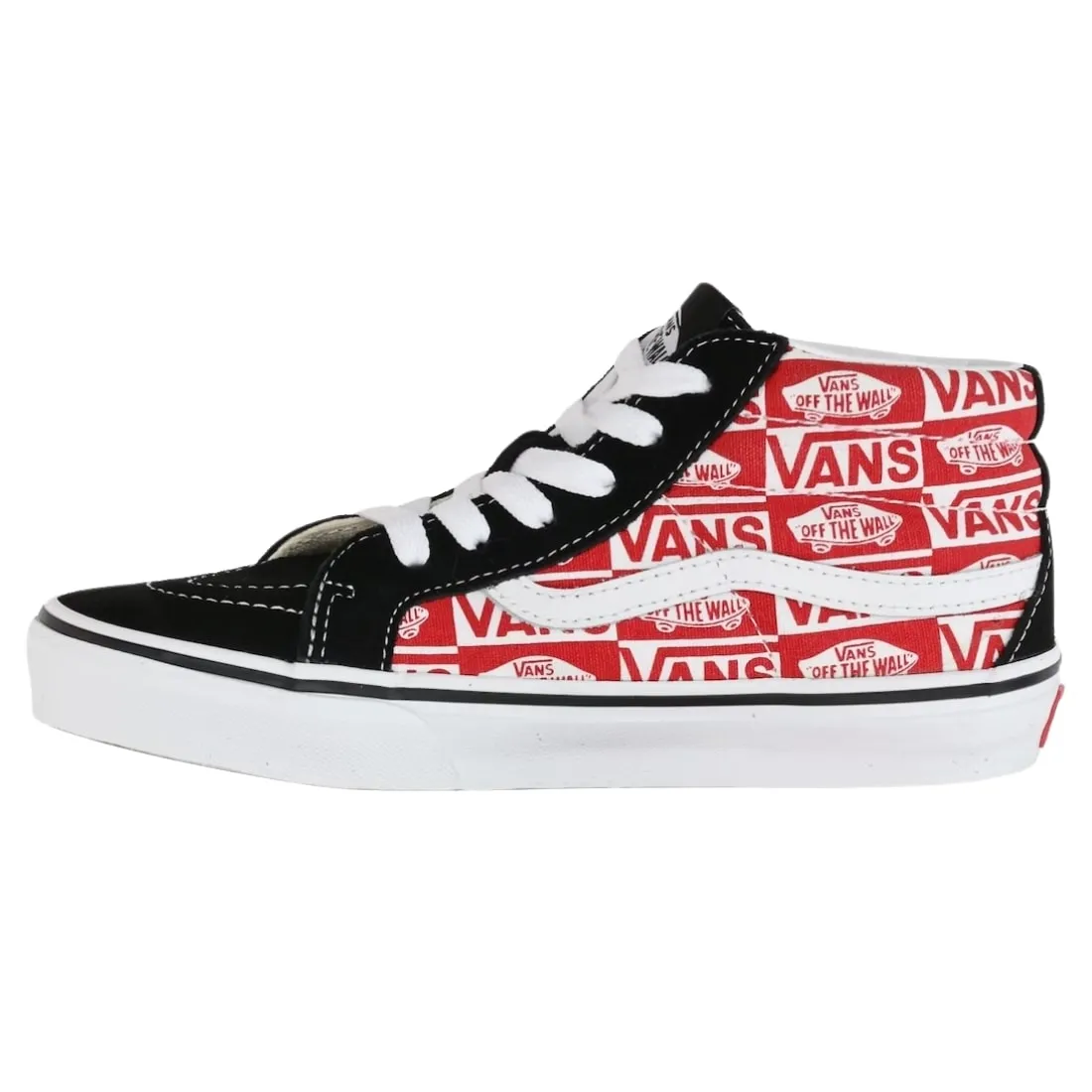 Vans Kids Sk8Mid Reissue V Shoes - Logo/Blk/Red