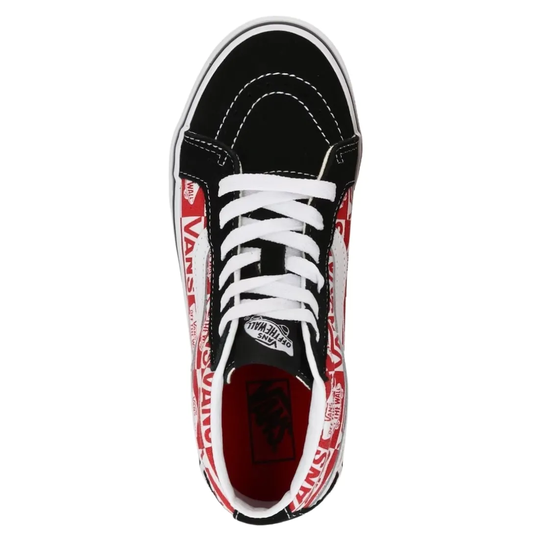 Vans Kids Sk8Mid Reissue V Shoes - Logo/Blk/Red