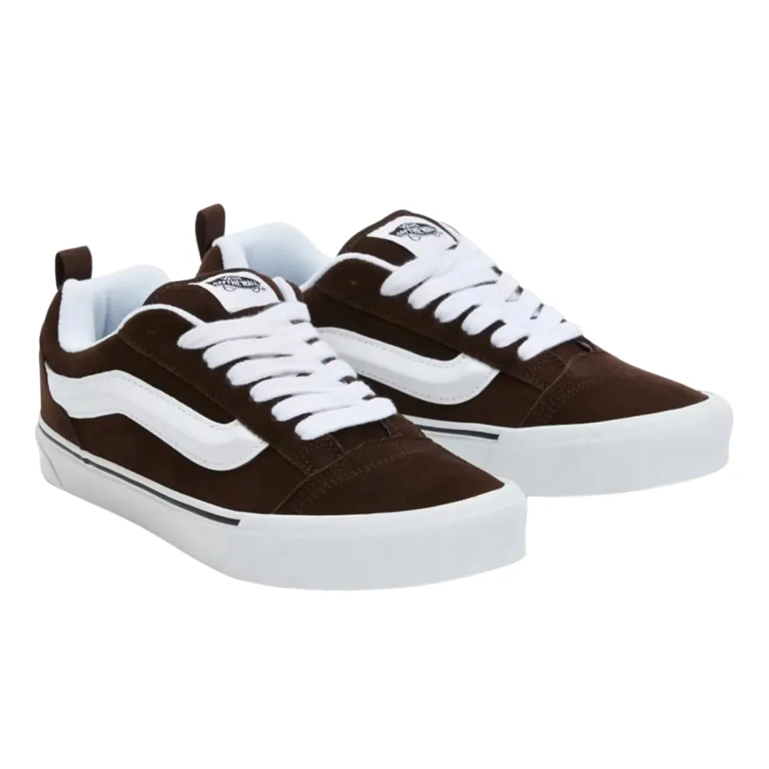 Vans Knu Skool Shoes - Brown White